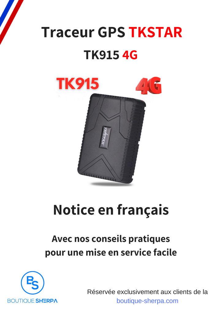 Notice TKSTAR TK915 4G
